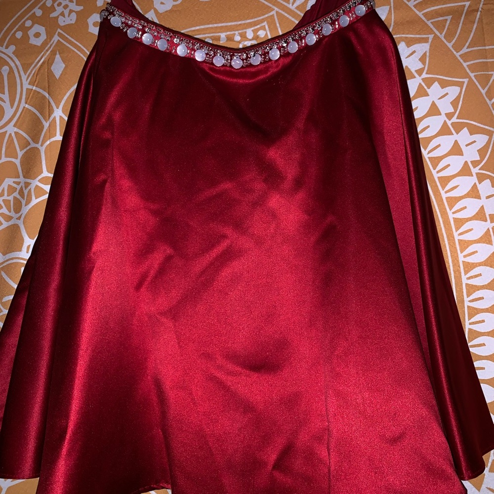 two piece hoco dress